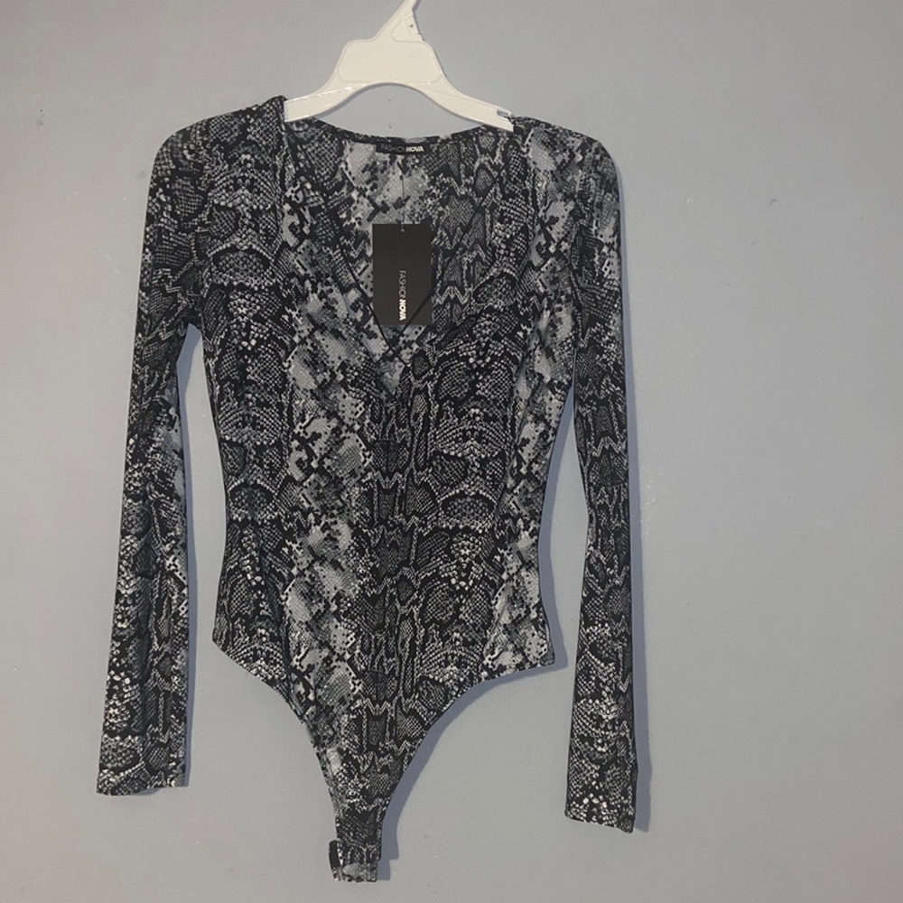 Snake skin bodysuit